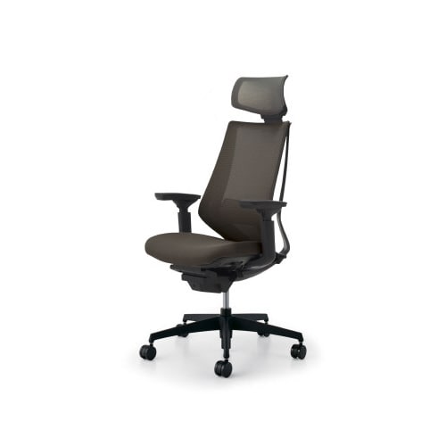 デュオラメッシュ黒樹脂脚 Hランバー可動肘M6 W