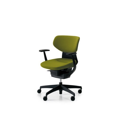 イング クッションラテラル 本体黒 黄緑 軟床用