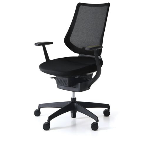 イング メッシュバーチカル 本体黒 黒 硬床用