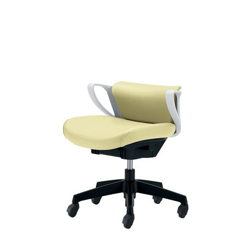 ピコラホワイトシェルミニバック合皮ライムゴム単輪C