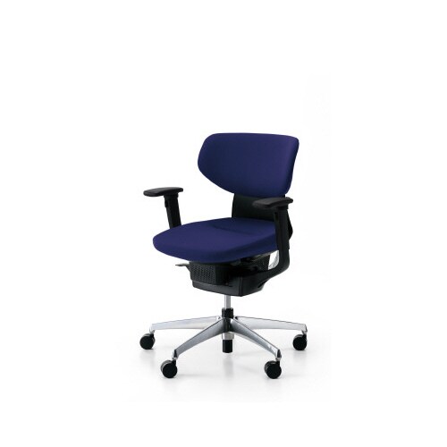 イングクッションラテラル可動肘本体黒銀脚深紫軟床用