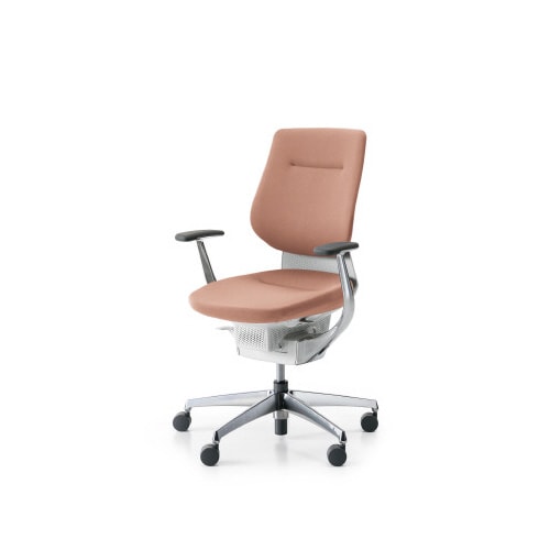 イング クッションバーチカル本体白銀脚灰桃 軟床用