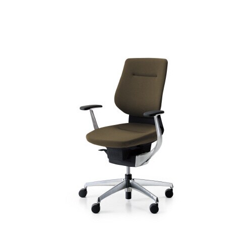 イング クッションバーチカル本体黒銀脚濃茶 軟床用