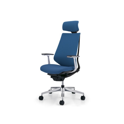 デュオラクッション黒アルミ脚 Hアルミ肘T4 W