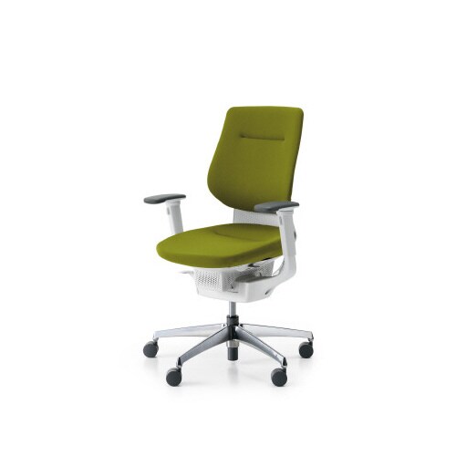 イングクッションバーチカル可動肘本体白銀脚黄緑軟床