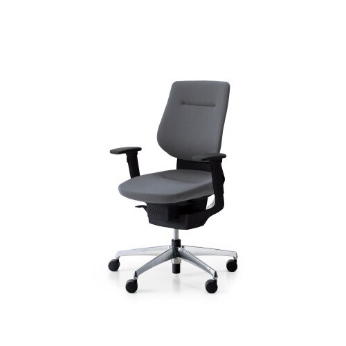 イングクッションバーチカル可動肘本体黒銀脚薄灰軟床