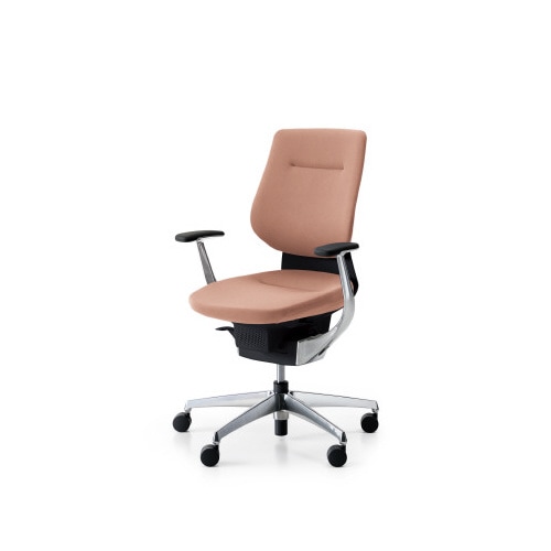 イング クッションバーチカル本体黒銀脚灰桃 軟床用