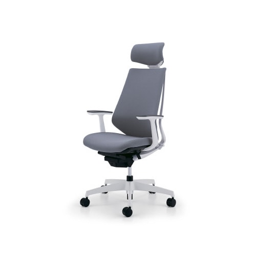 デュオラクッション白樹脂C脚 HT肘Sグレー W