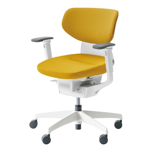 イング クッションラテラル可動肘本体白黄 硬床用