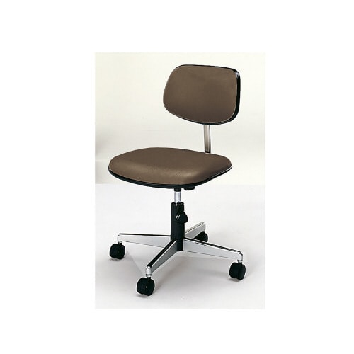 事務用回転イス20シリーズ レザー 茶 軟床用