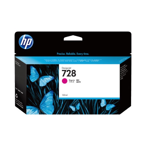 純正インク HP728(F9J66A)増量マゼンタ