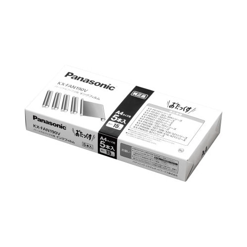 純正 普通紙FAX用インクKX−FAN190V5本