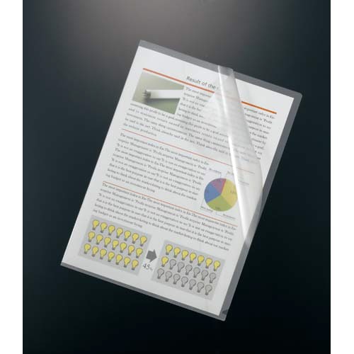 再生クリヤーホルダーA4 30枚