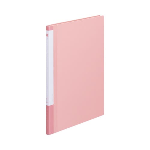 クリヤーブック A4縦 10ポケット 桃