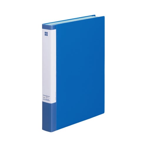 クリヤーブック A4縦 60ポケット 青4冊