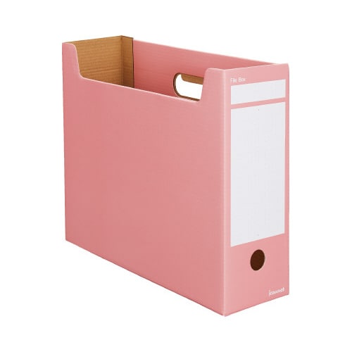 ファイルボックス A4横 ピンク 10個