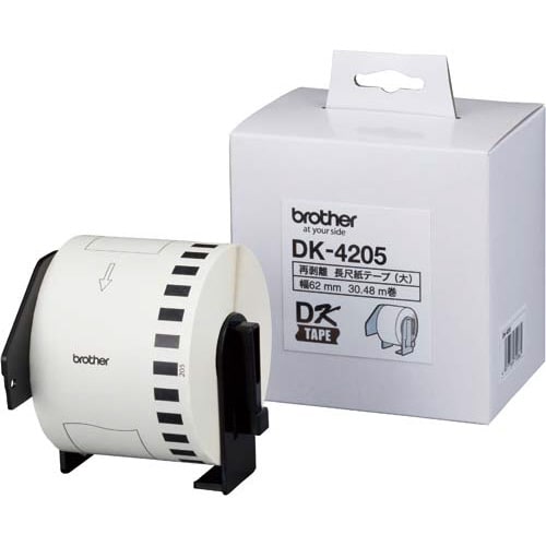 QLシリーズ 再剥離長尺紙テープ DK4205