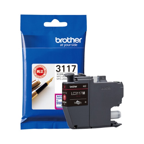 純正インク LC3117M マゼンタ