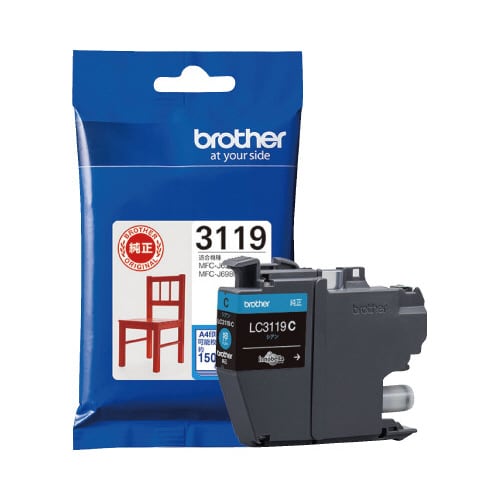 純正インク LC3119C シアン
