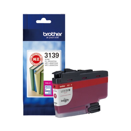 純正インク LC3139M マゼンタ(超大容量)