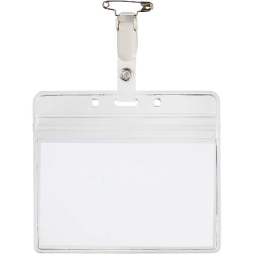 クリップ式名札(特大サイズ防水)50個