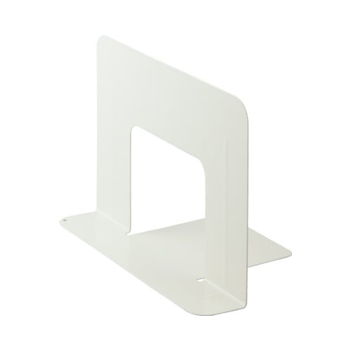 ブックエンド ワイド オフホワイト 2枚1組