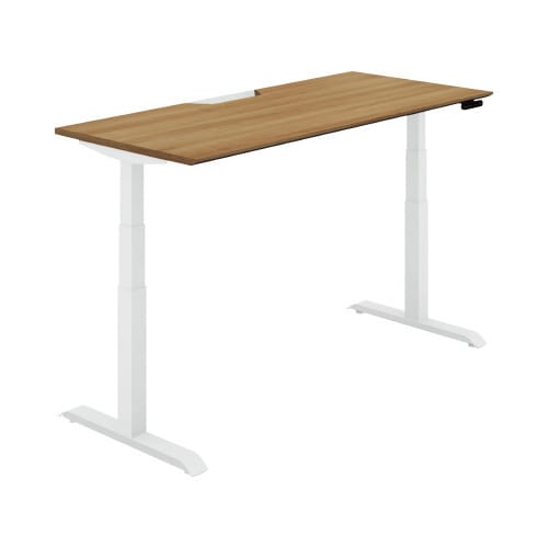 シークエンス平机 ボタン 幅1600 P2×白脚