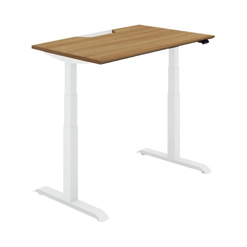 シークエンス平机 Fレバー 幅1200 P2×白脚