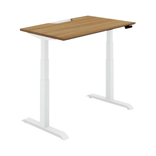 シークエンス平机 ボタン 幅1200 P2×白脚