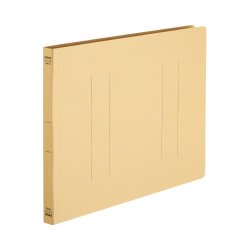 iimo フラットファイル A4横 黄 10冊