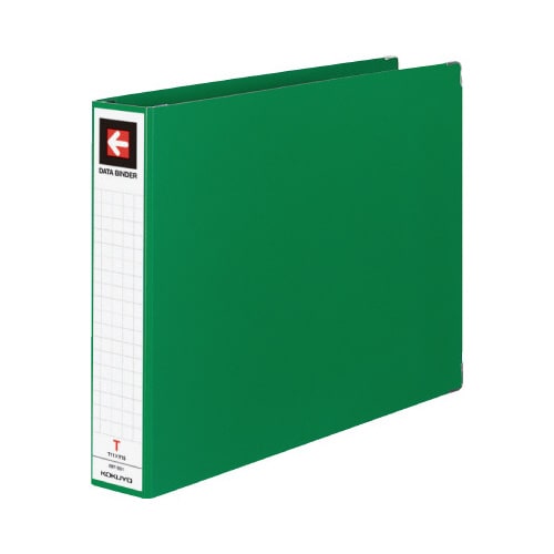 データバインダーT 縦11×横15 22穴 緑