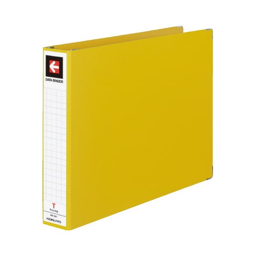 データバインダーT 縦11×横15 22穴 黄