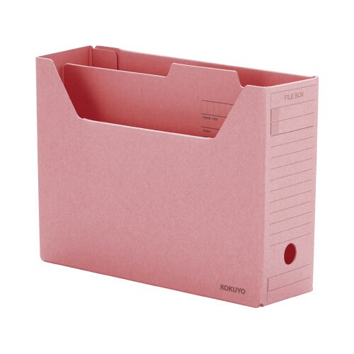 ミニファイルボックス <レトロブング> 桃