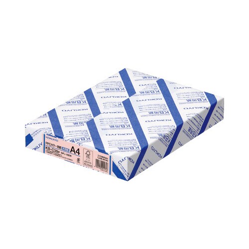 PPCカラー用紙共用紙64g A4 500枚桃
