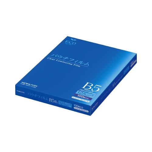 再生パウチフィルム 125μ B5 100枚入