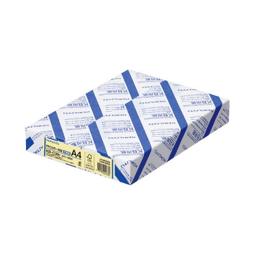 PPCカラー用紙共用紙64g A4 500枚黄