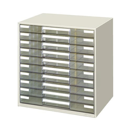 レターケース透明プラスチック引き出しA3 10段