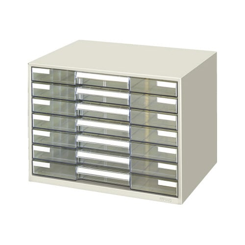 レターケース透明プラスチック引き出しA3 7段