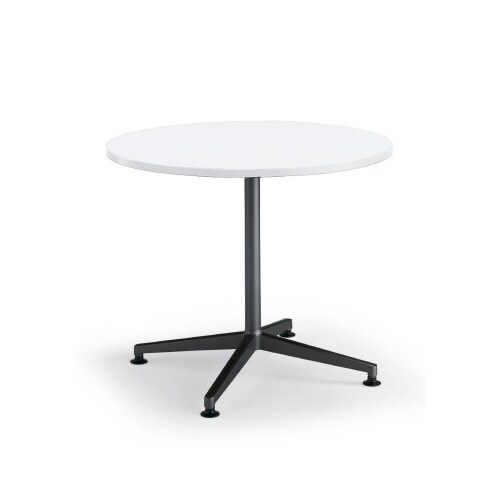 ジュート単柱塗装BK脚円形アジャスタ直径90W