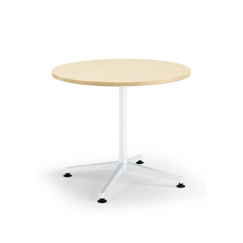 ジュート単柱塗装WH脚円形アジャスタ直径90N