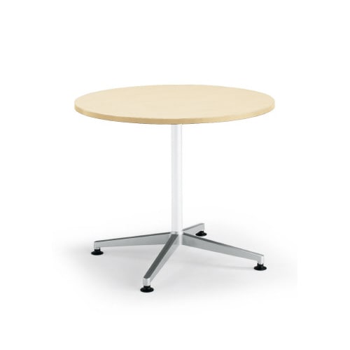 ジュート単柱ポリ脚円形アジャスタ直径90N