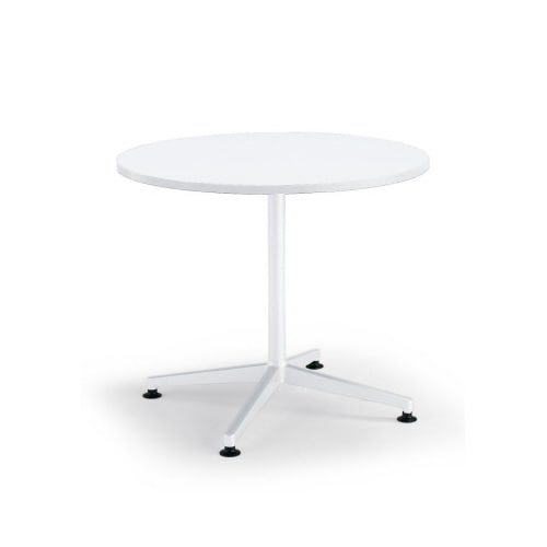 ジュート単柱脚 円形 幅900 ホワイト