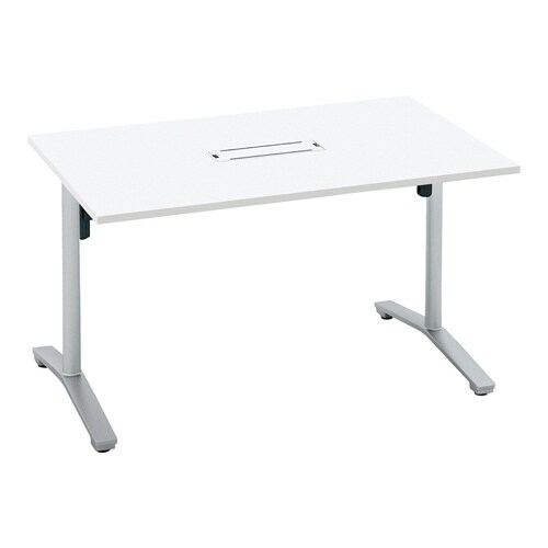 ビエナ固定角形配線T塗装銀脚アジャスタ12075W