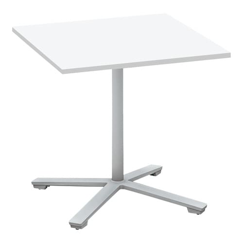 ビエナ 固定正方形単柱塗装銀脚アジャスタ 幅75W