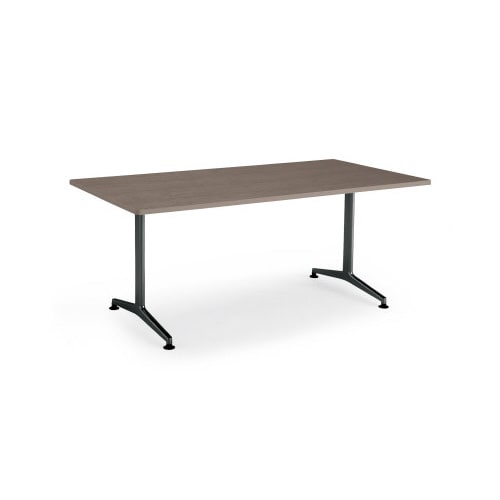 ジュートT塗装BK脚アジャスタR角180×90B