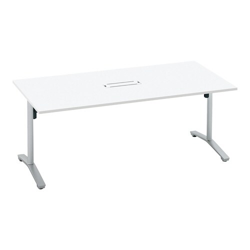 ビエナ固定角形配線T塗装銀脚アジャスタ18090W