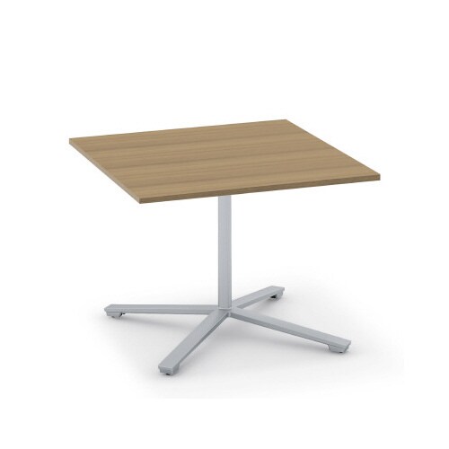 ビエナ 固定正方形単柱塗装銀脚アジャスタ 幅90M