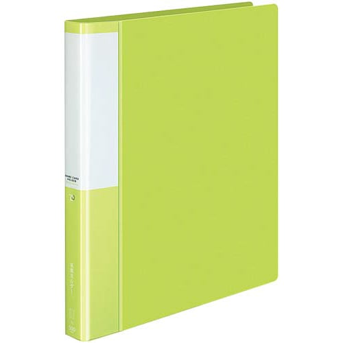 名刺ホルダーポジティ差替式 A4縦 薄緑 500名