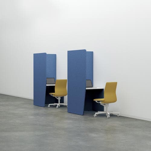 ヴェルテブース2面Bパネル無M天板白H青