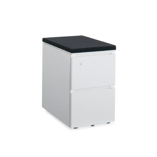 GXワゴン クッション付 2段 ブラック